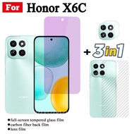 For Honor X6C Anti Blue Light RayTempered Glass Honor X8C X7C Anti-Spy Tempered Glass Screen Protect