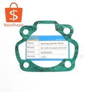 SUZUKI Cylinder Block Gasket RC100 RC110 Crystal TornadoSUZUKI
