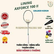 KIRIN [Worn string - Free bag + Wrap] Lining Axforce 100 II Domestic Badminton Racket - Genuine