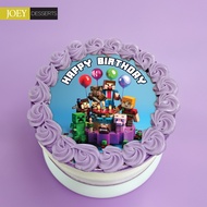 [JOEY CAKES] JNP24 MineCrafty Birthday | Birthday Cake