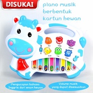 SGS - Mainan Edukasi Piano Edukatif Cow Early Learn Animal Sapi Kids Bayi Anak Balita Fun Toys SNI C