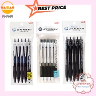 UNI MITSUBISHI  JETSTREAM  Set of 5 / 0.38mm/ 0.5mm/ 0.7mm
