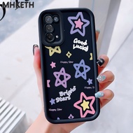 MHKEID Case For OPPO A74 5G A54 5G Phone Protective Cover Cute Star Element