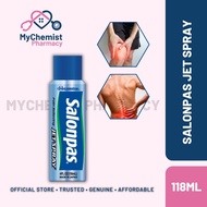 Hisamitsu Salonpas Jet Spray 118ml for Fast Action Pain Relief