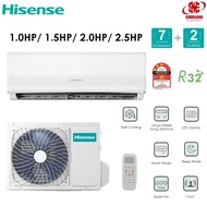 Hisense R32 Non-Inverter Air Cond 1.0HP AN10DBG/ 1.5HP AN13DBG/ 2.0HP AN20DBG/ 2.5HP AN25DBG [ Ready