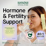 Moom Health Botanical Beverage Mix - Happy Hormones Support For PCOS, Endo.