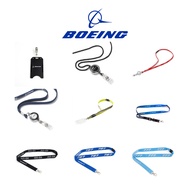 Identification Card Lanyard BOEING Official Id Holder Retractable LOGO B787 B777