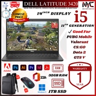 Dell Latitude 3420 Business Model Laptop–i5 11th Gen 32GB RAM 1TB SSD Budget Gaming Lowest Price