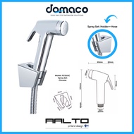 AALTO PC010 Bidet Spray Set (Matte Black Chrome Rose Gold Matte Gold Metal Black Steel Silver) with 