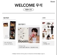邊佑錫 iloom welcome gift film mark /catalog /sticker