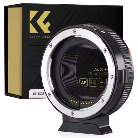 K&F Concept EF to EOS R Adapter Auto Focus Lens Mount Adapter for Canon EF EF-S Lens to Canon EOS R/