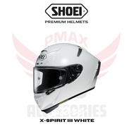 SHOEI X-spirit 3 Plain White 100% Original Made In Japan Full Face Helmets