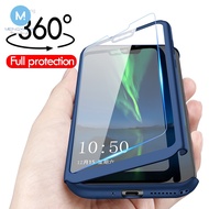 Huawei Nova 2i 3i 3 5T 7i 7SE 6se Y6P 2020 Case Protective Cover With Tempered Glass 360 Full Cover Cases