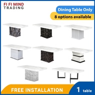 Jameson Marble Dining Table/ Marble Table/ Dining Table/ Meja Makan/ Meja Makan Marble