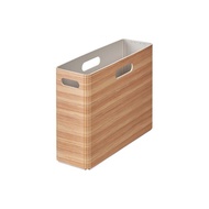 【KING JIM】KIINI 木質風格折疊收納箱  M 深棕