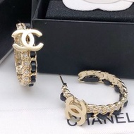 Chanel outlet經典雙C耳環