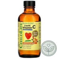 ChildLife, Essentials, Liquid Vitamin C, Natural Orange Flavor, 4 fl oz (118.5 mL) (C4)