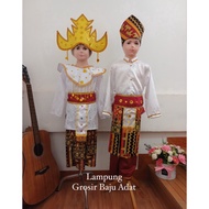 CODE C97P TRADITIONAL LAMPUNG CLOTHES ONE SET