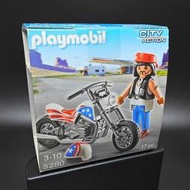 Playmobil 5280 摩比 2012年 美式 嬉皮 機車 重機 復活蛋 G67