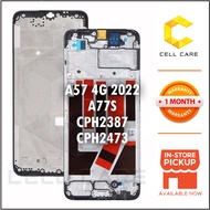 LCD Middle Frame Housing Body Compatible For OPPO A57 4G 2022 CPH2387 / A77S CPH2473
