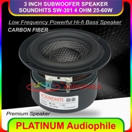 Diskon Speaker Subwoofer 3 Inch Woofer | Speaker Hifi High Quality