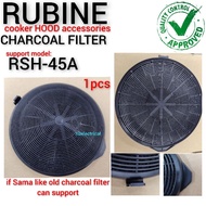 Rubine cooker HOOD CHARCOAL FILTER for RSH-45