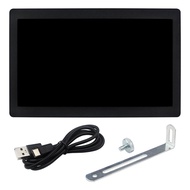 TECHCHIP-7 Inch IPS Secondary Screen for PC Case USB-C 1024x600 Temp Monitor Computer Display for AI