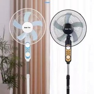 ‍🚢Solar Fan Mute Floor Fan Electric Fan Outdoor Household Remote Control Charging Camping Fan