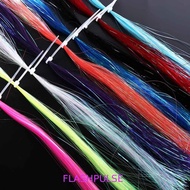 FLASHPULSE Assist Hooks Line Flash Fishing Tools Tinsel Streamer Fly Fishing Shining Jig Hook Stream