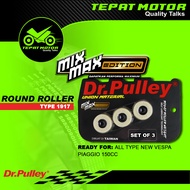 ROLLER MIXMAX DRPULLEY 8-15GR VESPA PIAGGIO150(1917) RACING SLIP TEFLON MATERIAL IMPORTED PRODUCT