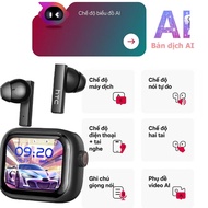 HTC NE40 AI Translation Headsets LED Touch Screen Translator ANC Active Noise Cancelling HiFi Stereo