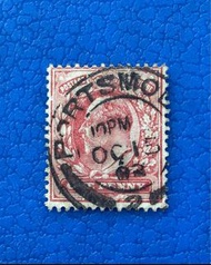 英國郵票  維多利亞女王時代便士紅郵票 1841年