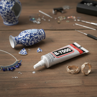 B7000 Rhinestones Adhesive 50ML, Clear B-7000 Glue for Diamond Jewelry, Transparent Industrial Glue 
