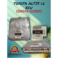 TOYOTA ALTIS 1.6 ECU (USED) - 89661-02891