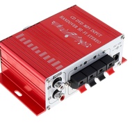 . Mini Amplifier HiFi Stereo Power Amplifier 12V 20W 2 Channel Mini Car Power Amplifier