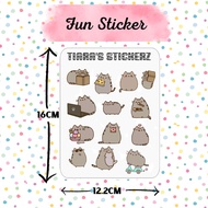 Pusheen Cat Sticker | Waterproof