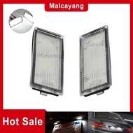 2Pcs Error Free LED Number License Plate Light For BMW E66 E65 7-Series Facelift 2006-2008 White 12V