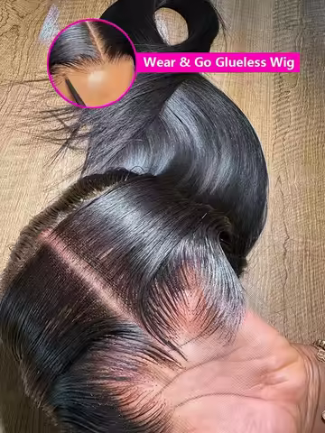 200 Density Bone Straight 13x6 Black HD Lace Frontal Wigs 5x5 Glueless 30 40 Inch 13x4 Lace Front Hu