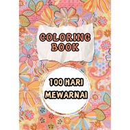 100 Days Coloring Book 100 Days Coloring Book/ 100 Themes Children's Coloring Pictures 100 Days Colo