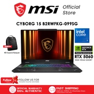 MSI Cyborg 15 B2RWFKG-099SG / Intel Core 7 processor 240H / NVIDIA GeForce RTX 5060