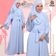 AMANDA ABAYA PLEATED JUBAH JBE