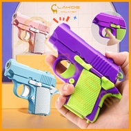 lakoe Gravity Carrot Gun Toy Kids Mini Gun Toys 萝卜枪 3D Carrot Gun Pistol Toy Stress Relief Creative 