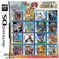 AMBER Game Cartridge Card, Interesting Funny Video Game Card, Various 4300 in 1 Best Gifts R4 Memory Card for DS NDS 3DS 3DS NDSL