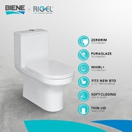 [Rigel] WO8007 ZeroRim One-piece water closet