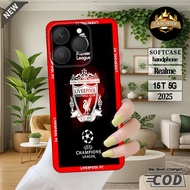 Softcase hp REALME 15t Casing REALME 15t 5G Latest 2025 Softcase Casing Silicone Case hp