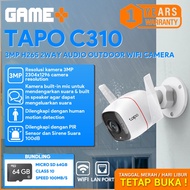 TP-LINK TAPO C310 3MP H265 2WAY AUDIO OUTDOOR WIFI CAMERA OFFICIAL FREE MICRO SD 64GB