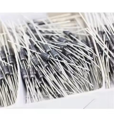 100pcs 1N4007 rectifier diode IN4007 1A 1200V DIP DO-41 Schottky diode