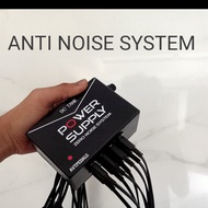 Adaptor Efek Gitar 8 chanel Power supply DCTank Avtpedals 9v Negative Center