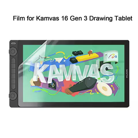 Protective Film ONLY for Huion Kamvas 16 Gen 3 Drawing Monitor Paper Like Feeling Film