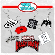 GANTUNGAN KRAZY BRAZY K3BI TAKEDOWN KEYCHAIN THE MOST VIRAL, CURRENT, VERY COOL, TRENDING, SUITABLE 